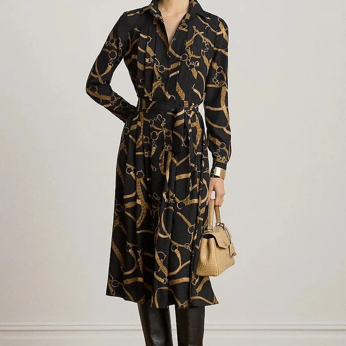 Lauren Ralph Lauren kloş elbise