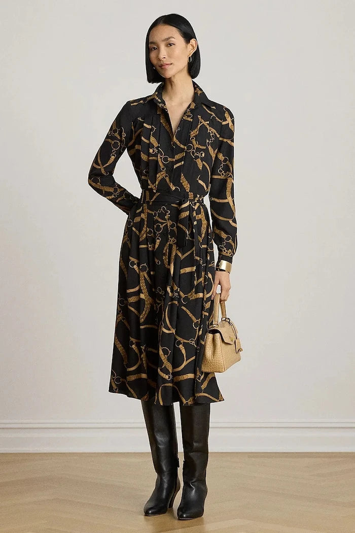 Lauren Ralph Lauren kloş elbise