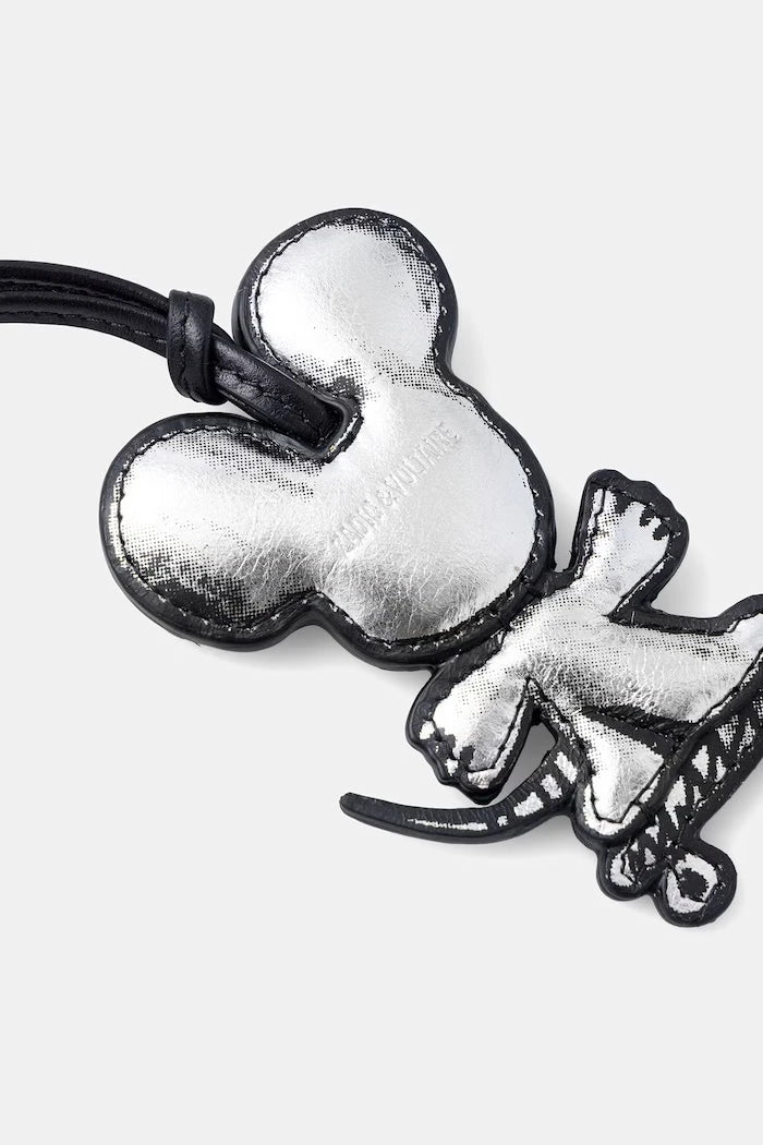 Zadig&Voltaire ключодържател дамски от кожа