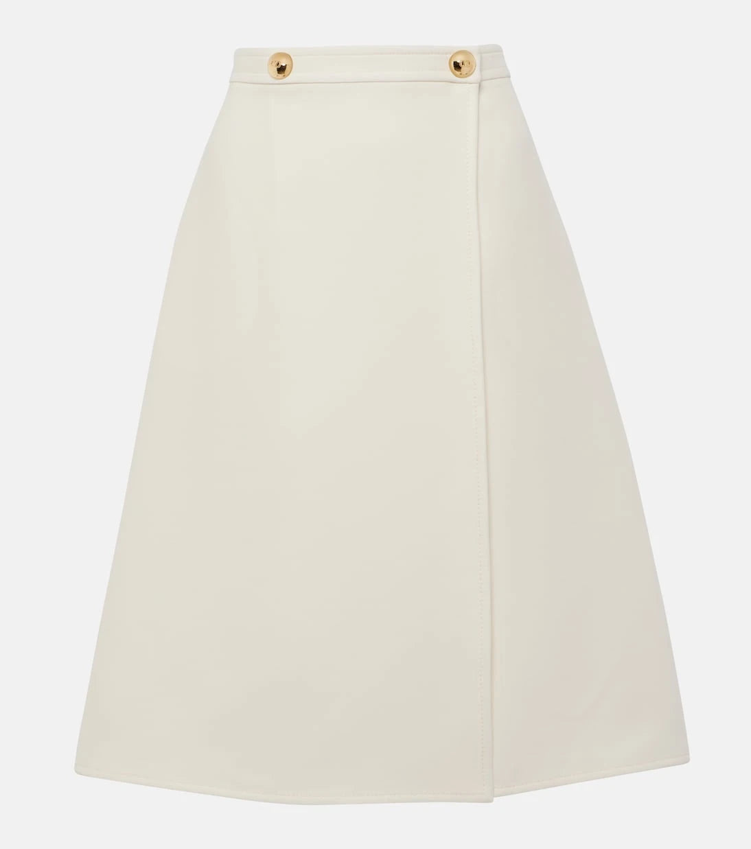 Valentino - Crepe Couture midi skirt