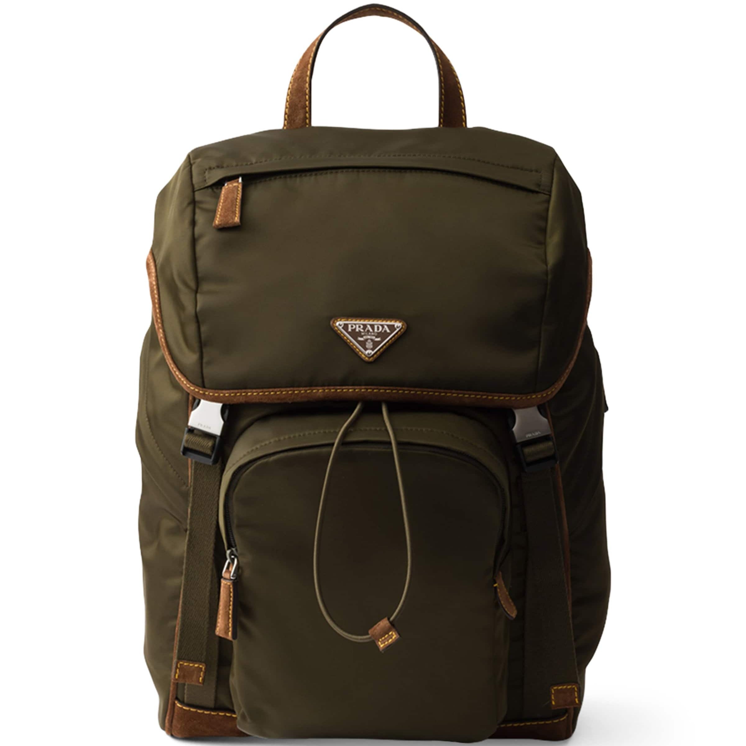 Prada Re-Nylon and Suede Backpack