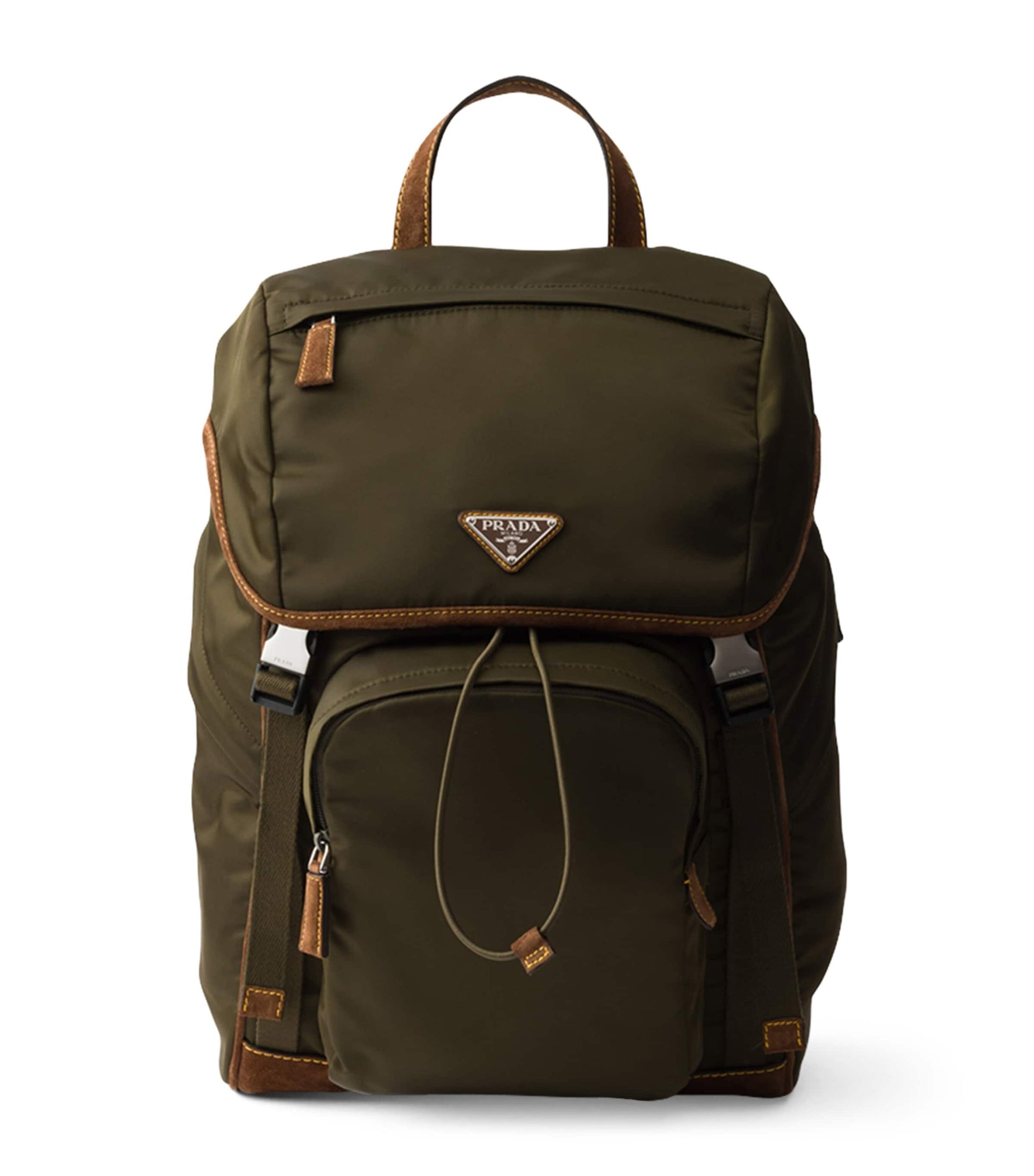 Prada Re-Nylon and Suede Backpack