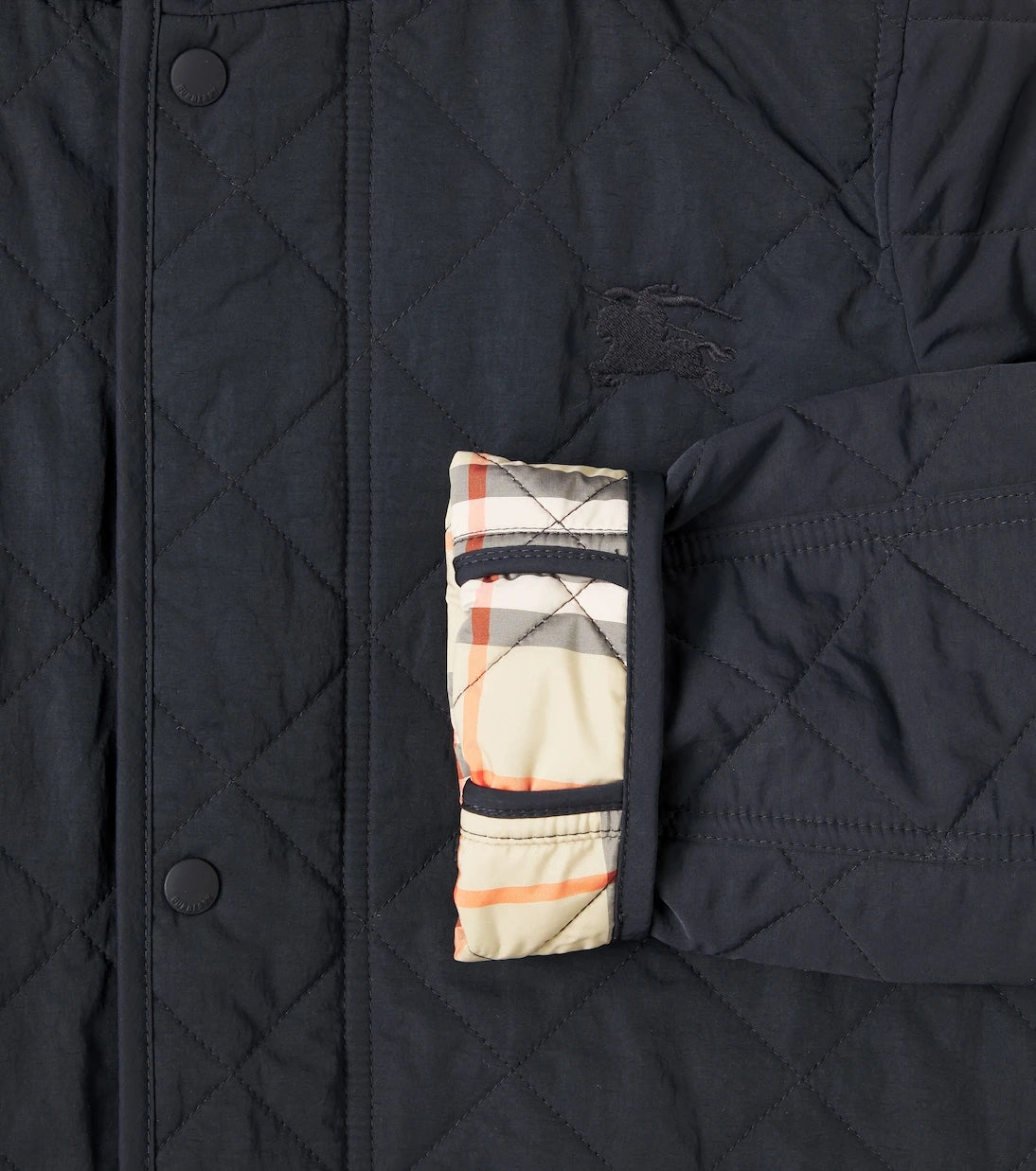 Burberry Kids - EKD quilted jacket