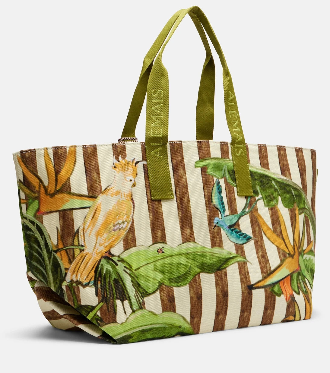 Alémais - Toucan Tango Large canvas tote bag