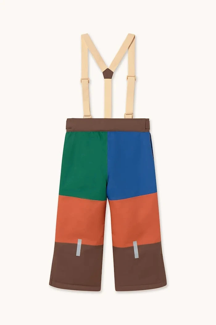 Детски ски панталон Tinycottons COLOR BLOCK SNOW PANT