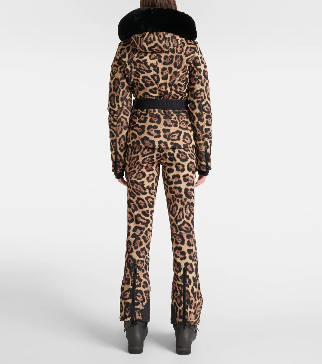 Goldbergh - Felis leopard-print down ski jacket