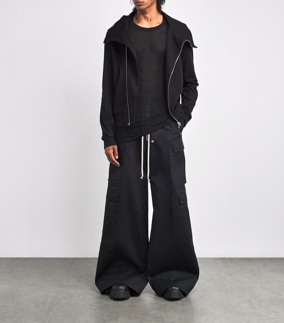 Ribbed Long-Sleeve T-Shirt