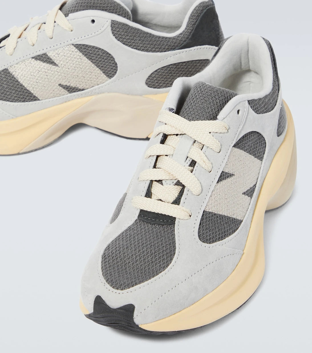 New Balance - WRPD Runner suede-trimmed sneakers