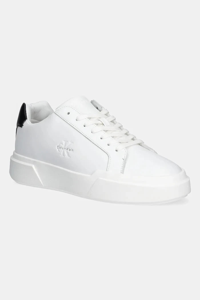 Calvin Klein CHUNKY CUPSOLE LACEUP LTH Deri Spor Ayakkabı