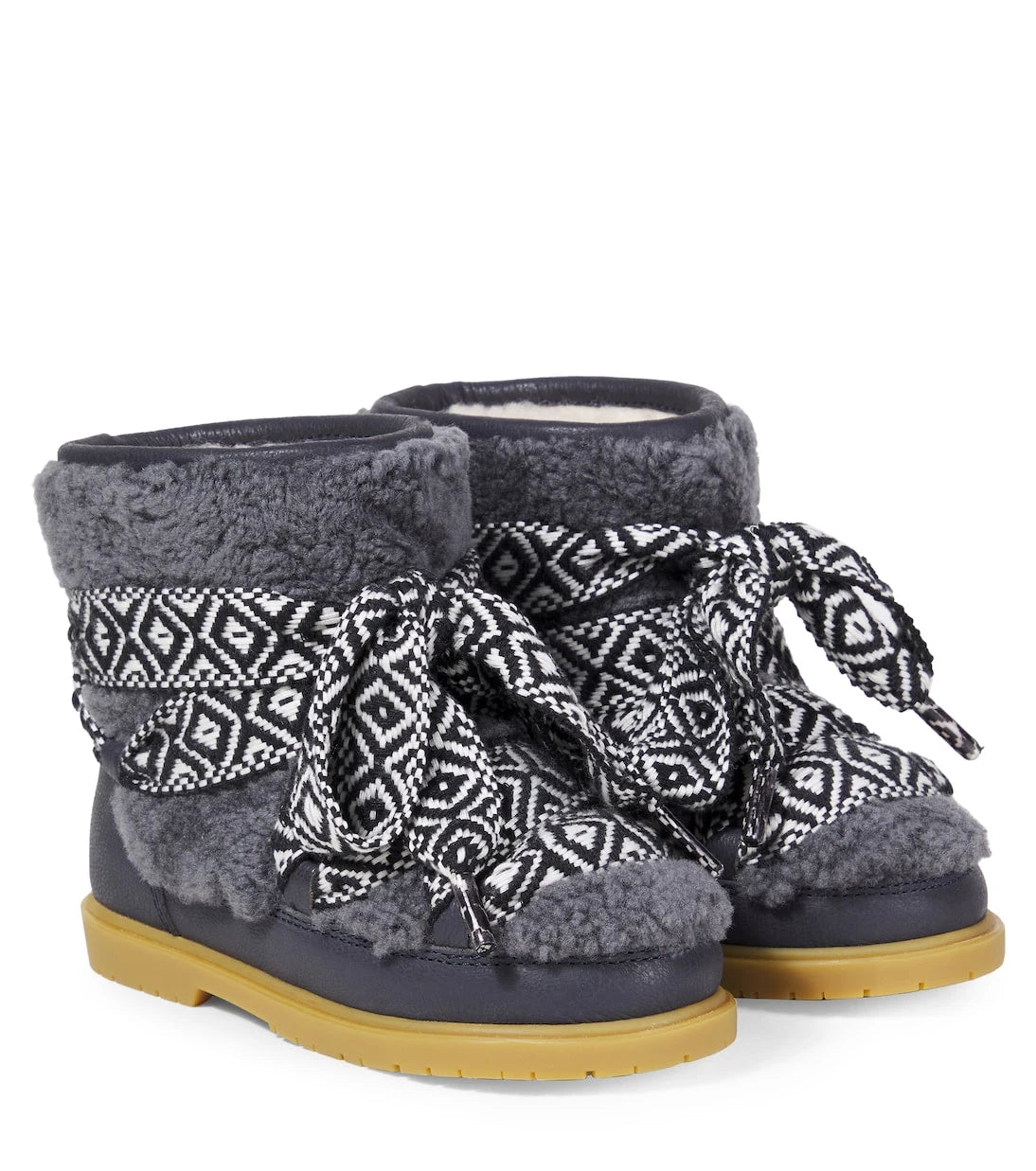 Donsje - Walaya shearling-trimmed boots