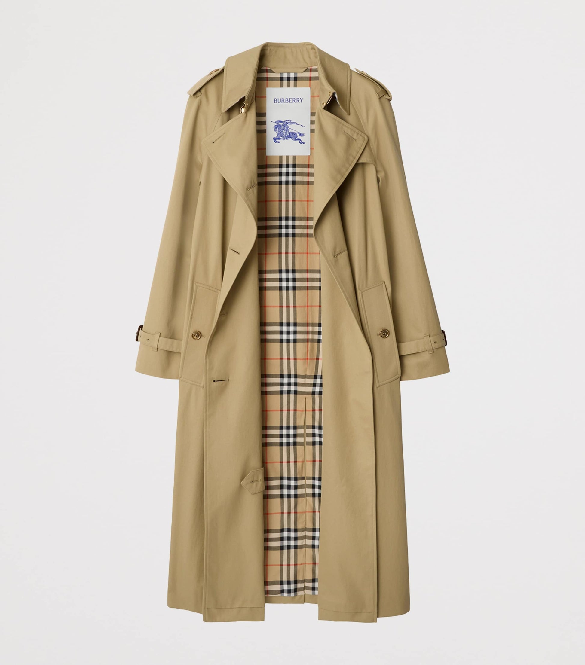 Gabardine Long Waterloo Trench Coat