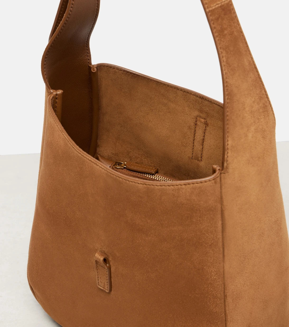 Saint Laurent - Le 5 à 7 Supple Small suede shoulder bag