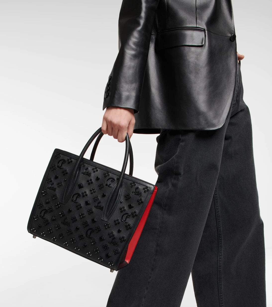 Christian Louboutin - حقيبة بالوما المتوسطة من الجلد