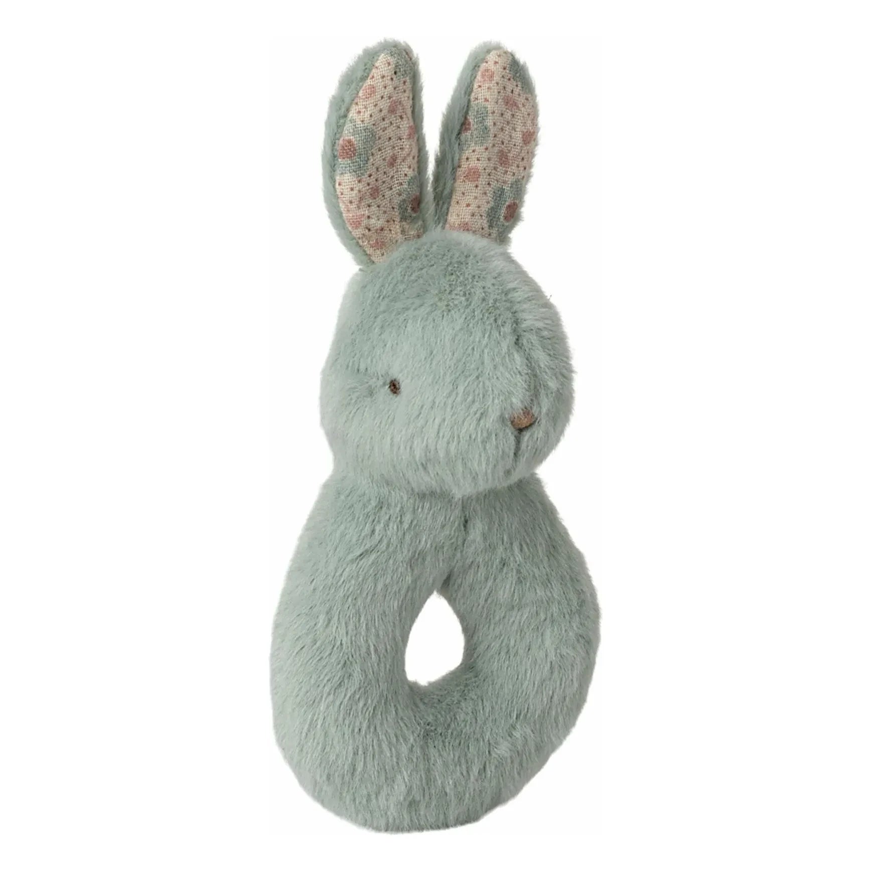 Maileg - Birth set - Rabbit rattle and diaper | Mint Green