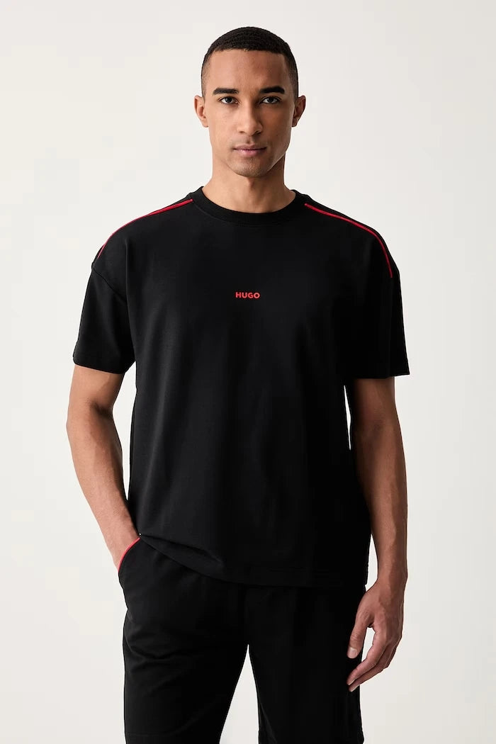 HUGO geniş kesim erkek pamuklu NOAH T-SHIRT