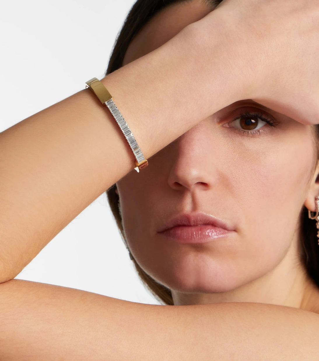 Yeprem - 18kt gold bracelet with diamonds