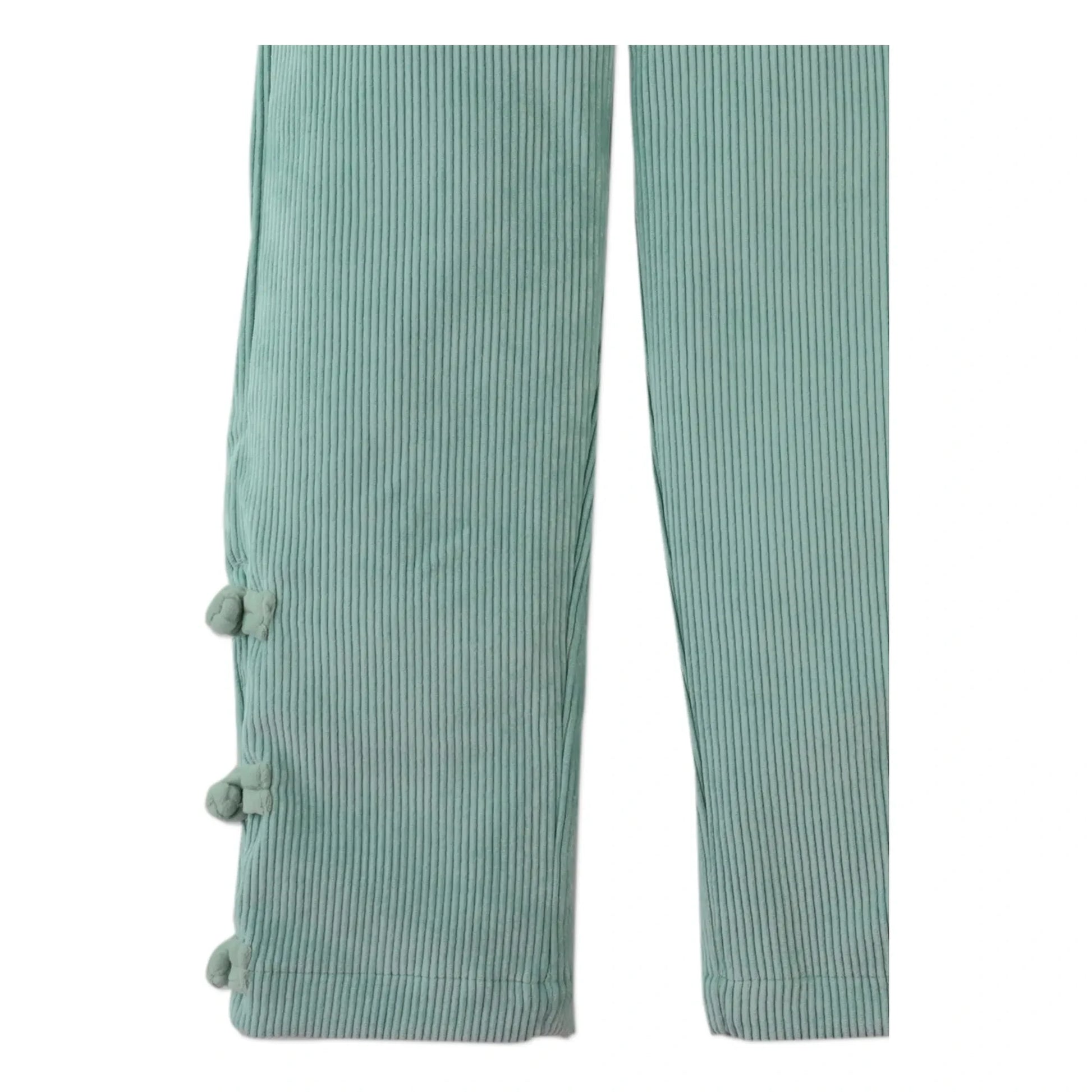 Gingersnaps - Arielle Ruffle Pants | Green water