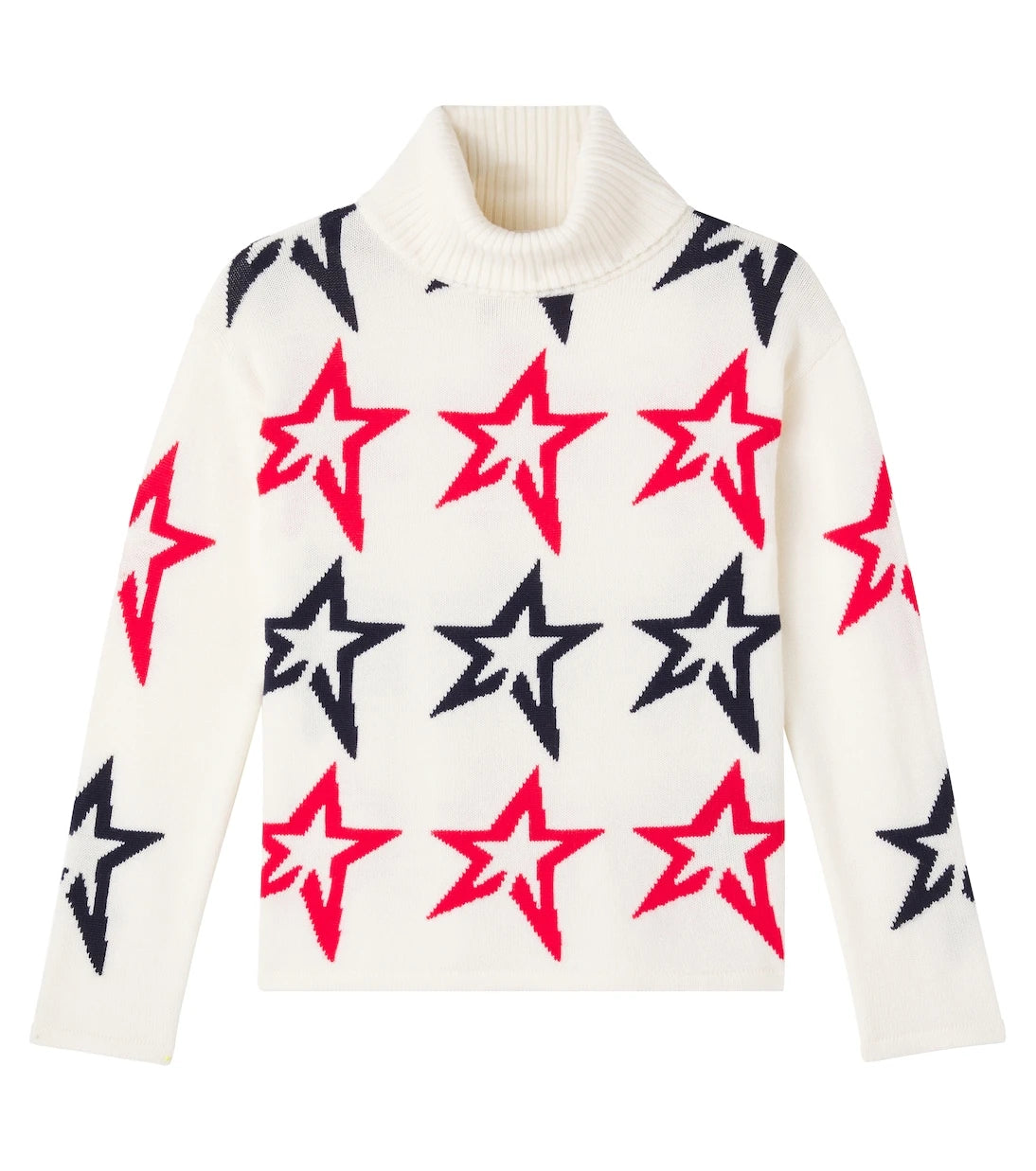 Perfect Moment Kids - Intarsia wool turtleneck sweater