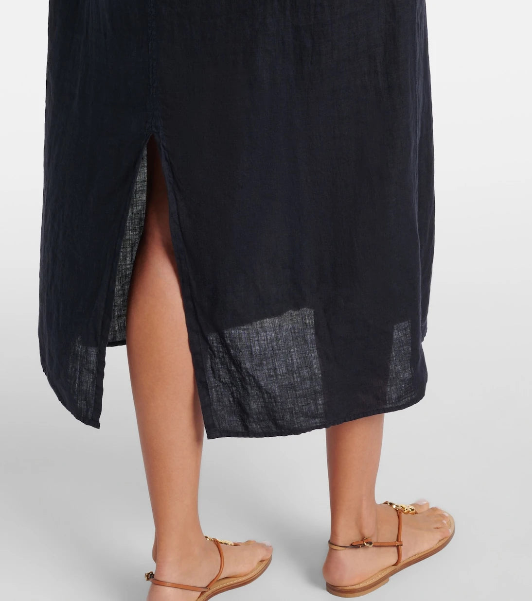 Velvet - Maeve linen midi dress