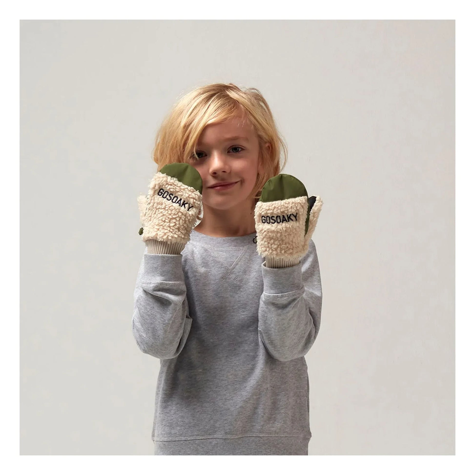 Gosoaky - Donkey Work mittens | Khaki