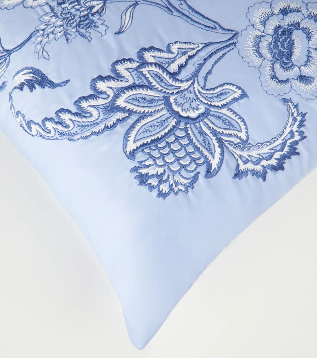 Etro - وسادة قطنية مطرزة بلوم