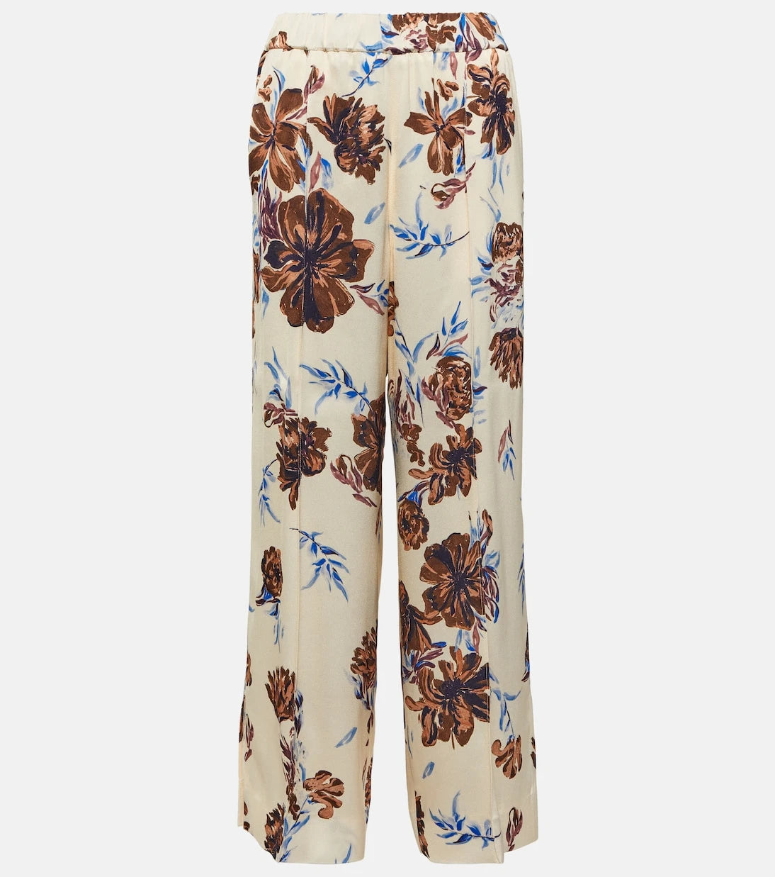Jil Sander - Floral high-rise wide-leg pants