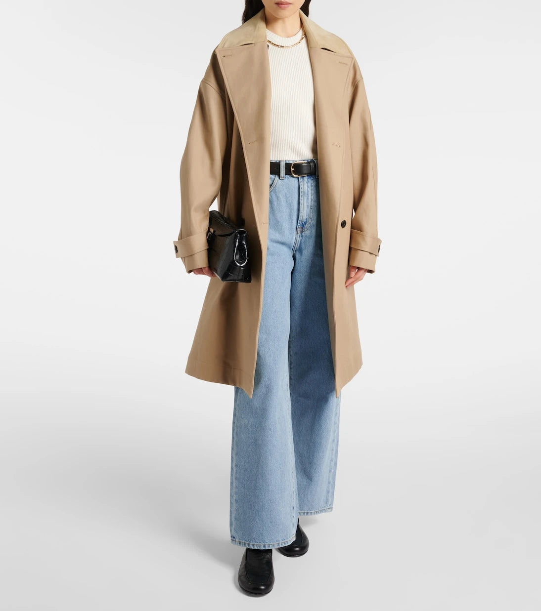 Róhe - Low-rise wide-leg jeans