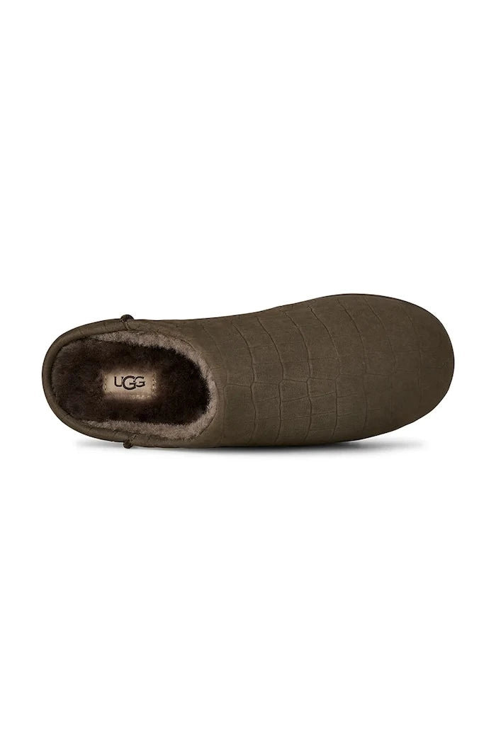 Чехли от набук UGG W Elea Embossed Slip-On