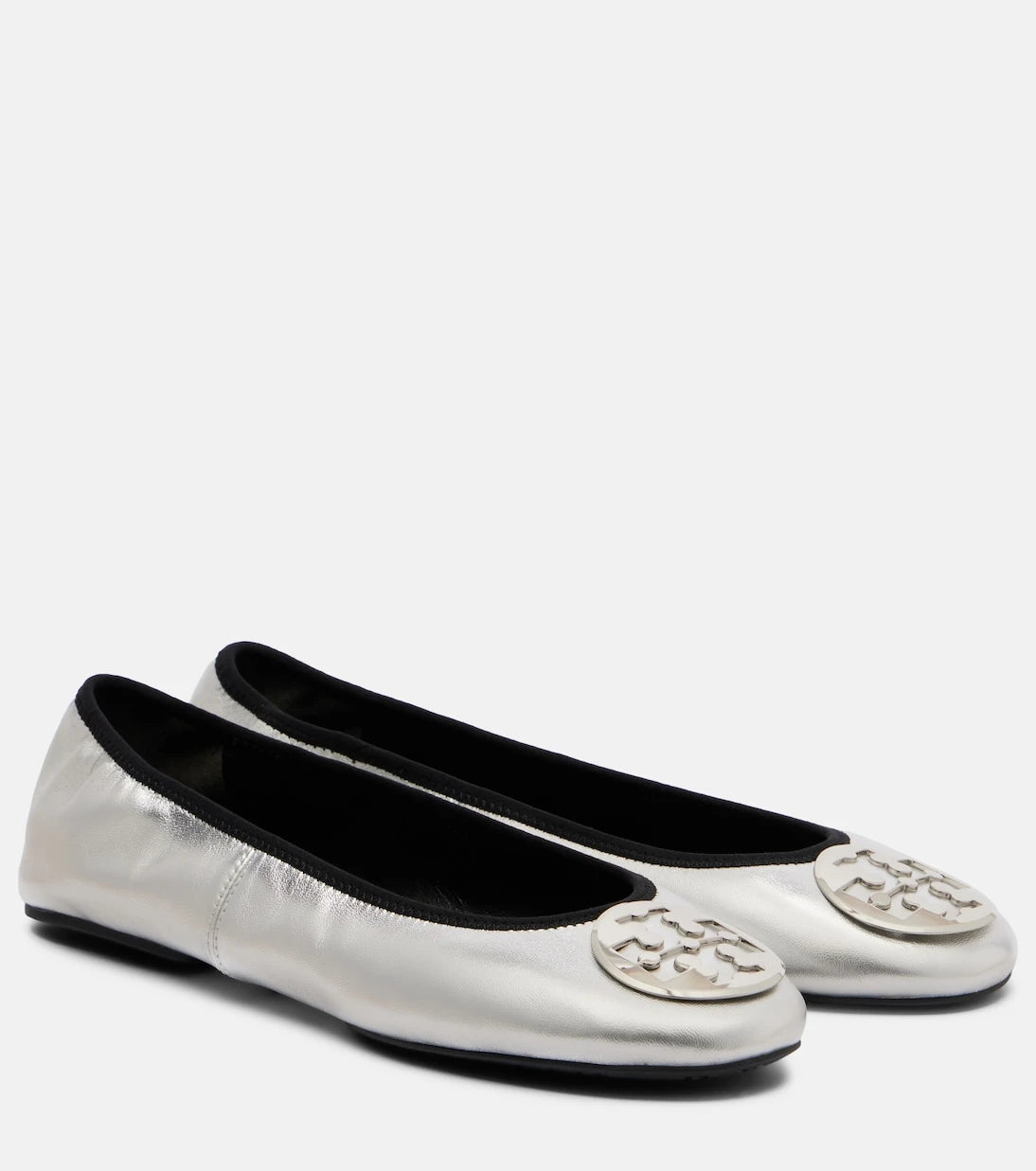 Tory Burch - Reva Travel leather ballet flats