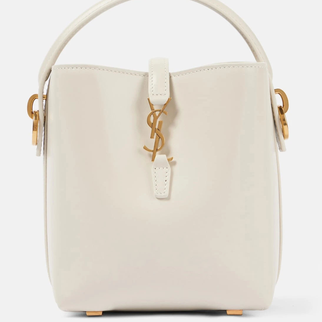 Saint Laurent - Le 37 Mini leather bucket bag
