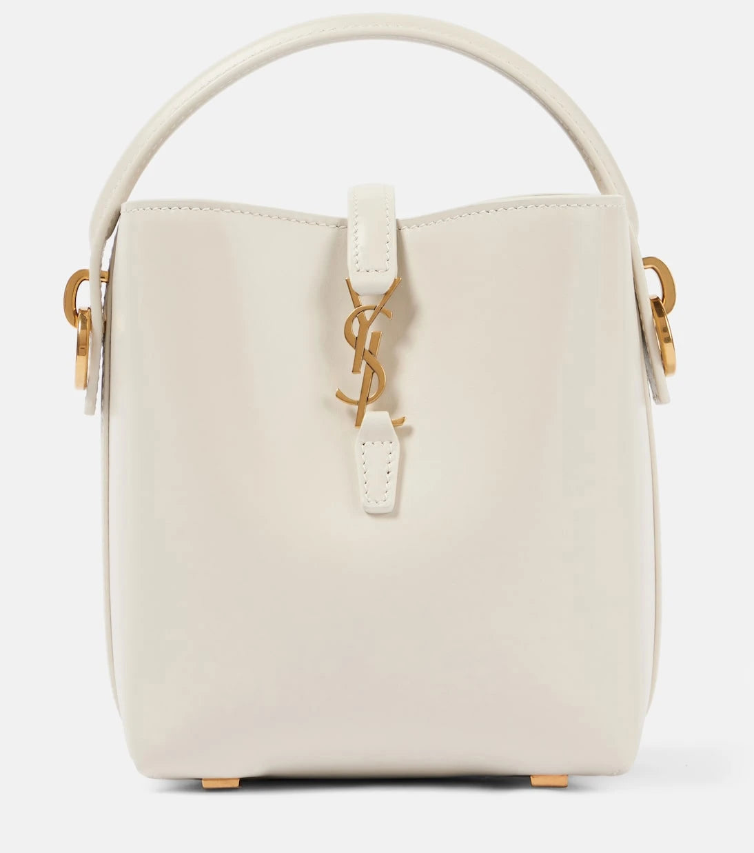 Saint Laurent - Le 37 Mini leather bucket bag