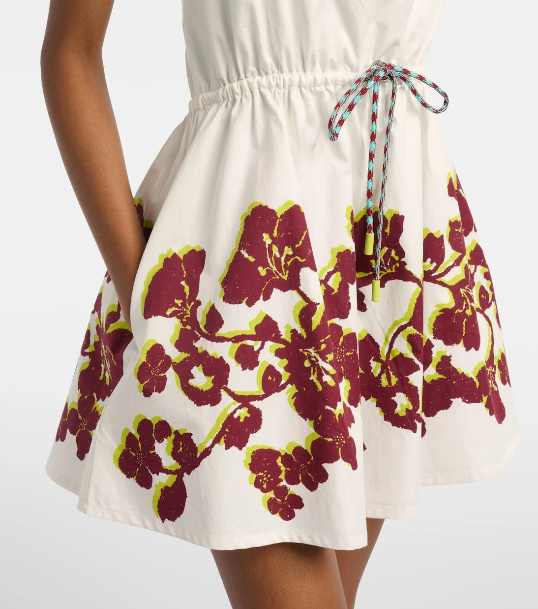 Alémais - Haze floral cotton minidress