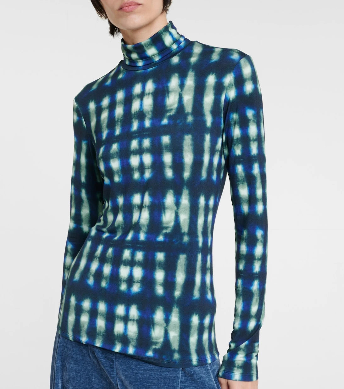 Proenza Schouler - White Label Audrey tie-dye turtleneck top
