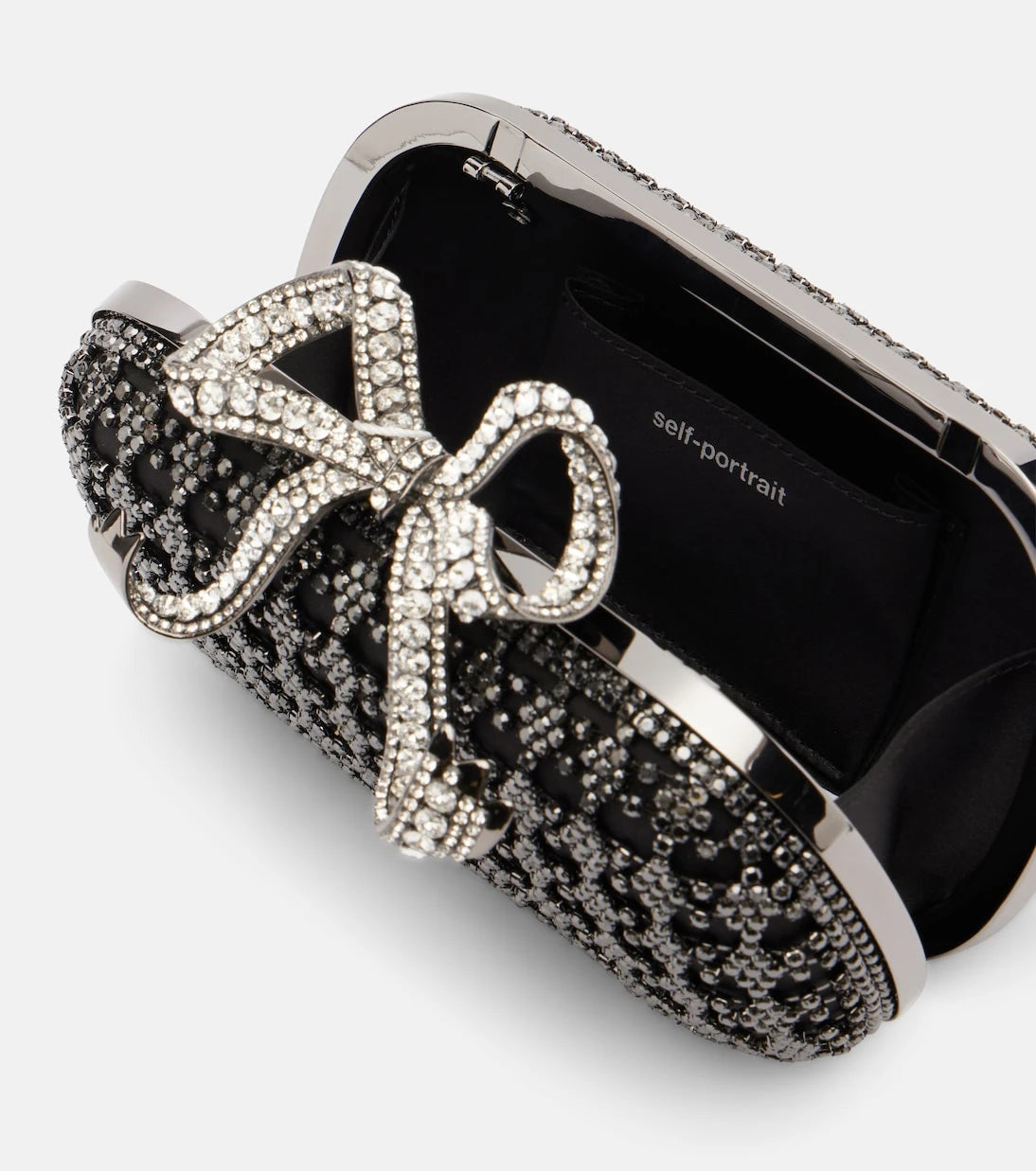 Self-Portrait - Small beaded clutch