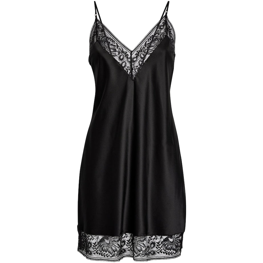 Black Midnight Whisper Nightdress