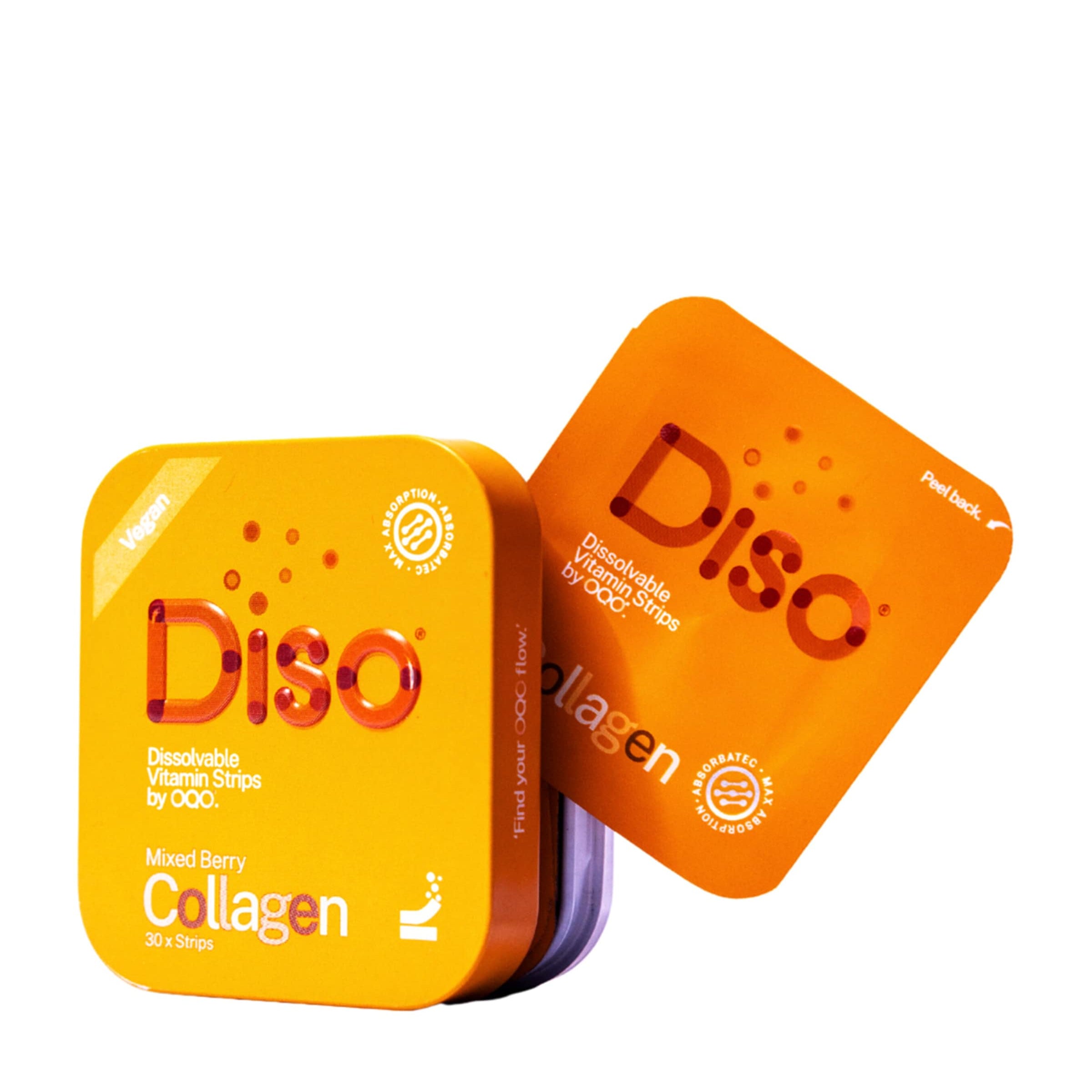 OQO DISO Collagen Builder Vitamin Strips (30 Strips)