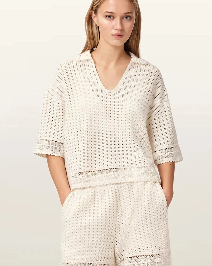 AllSaints блуза дамска ELMA