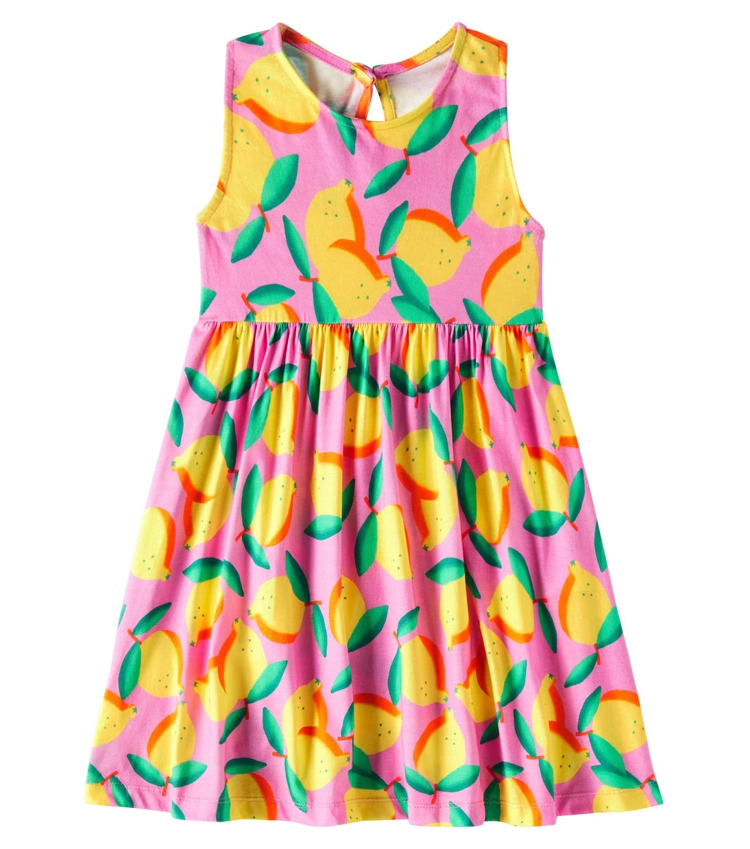 Fábula - Malha Limoeiro printed cotton dress