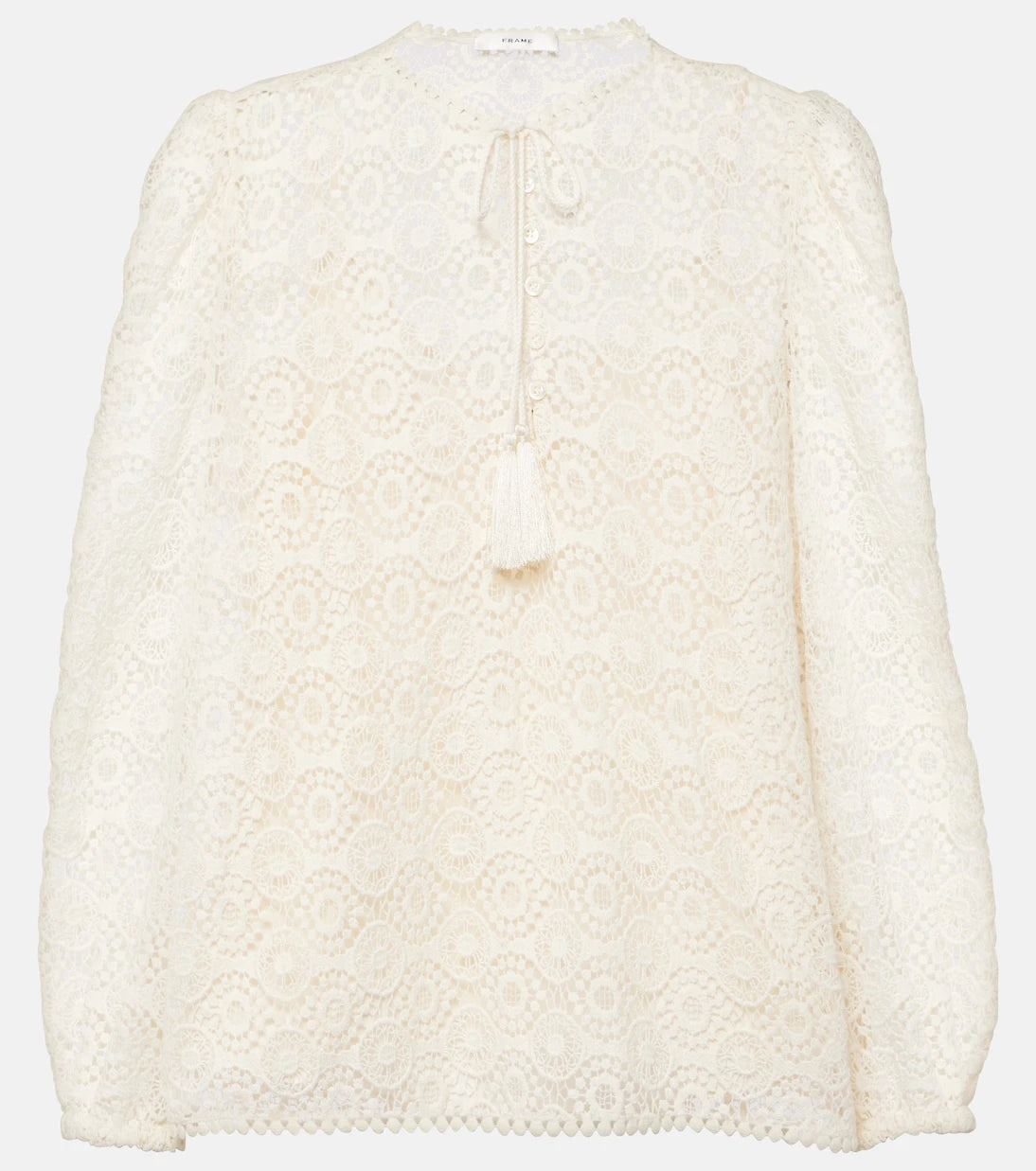 Frame - Cotton lace blouse