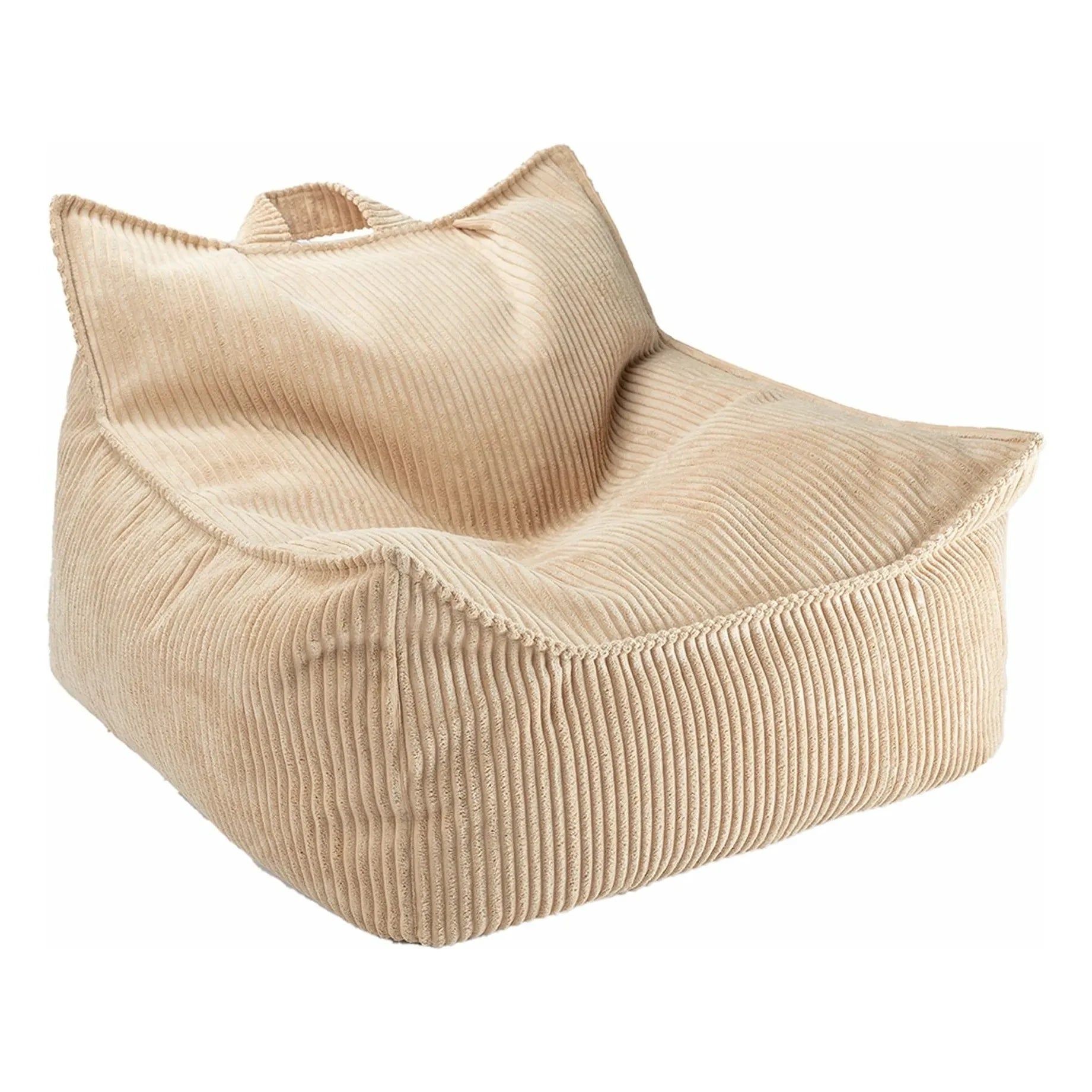 Wigiwama - Corduroy armchair | Light brown