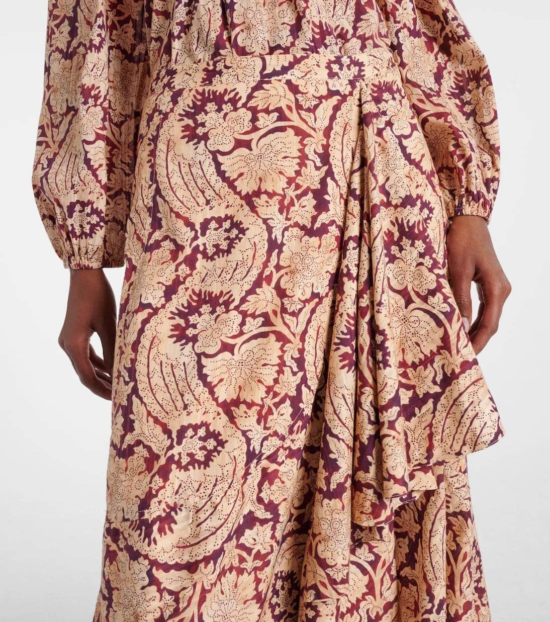 Ulla Johnson - Sabina printed cotton-blend maxi skirt