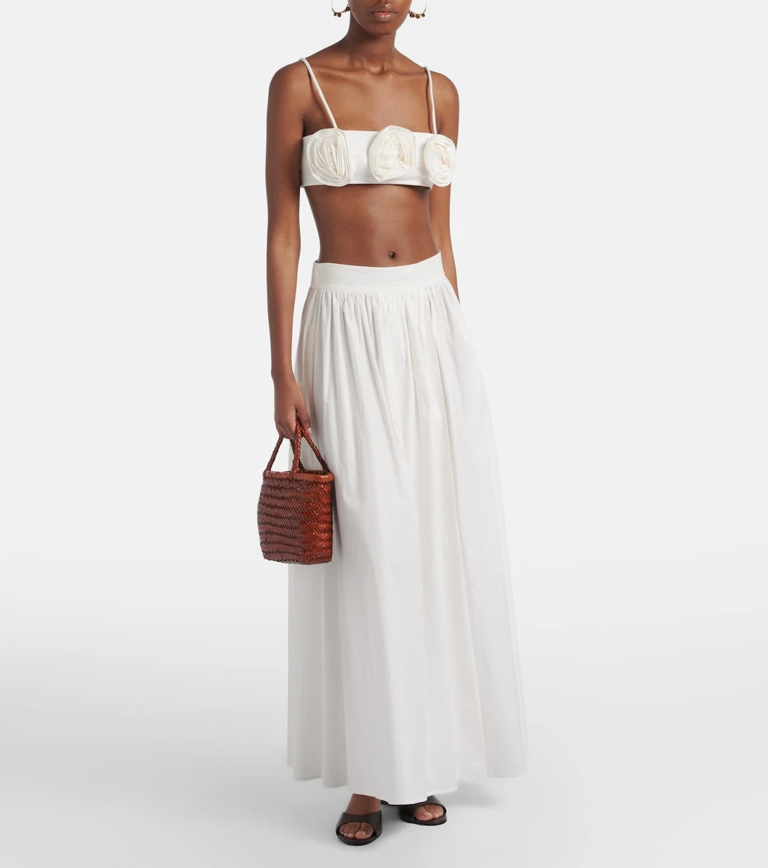 Adriana Degreas - Cotton maxi skirt