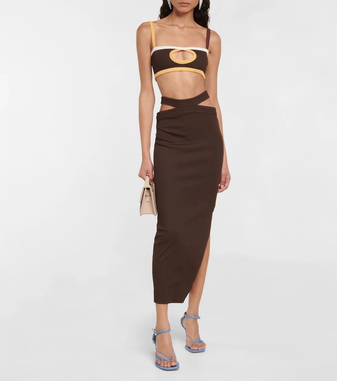 Christopher Esber - Cutout column maxi skirt