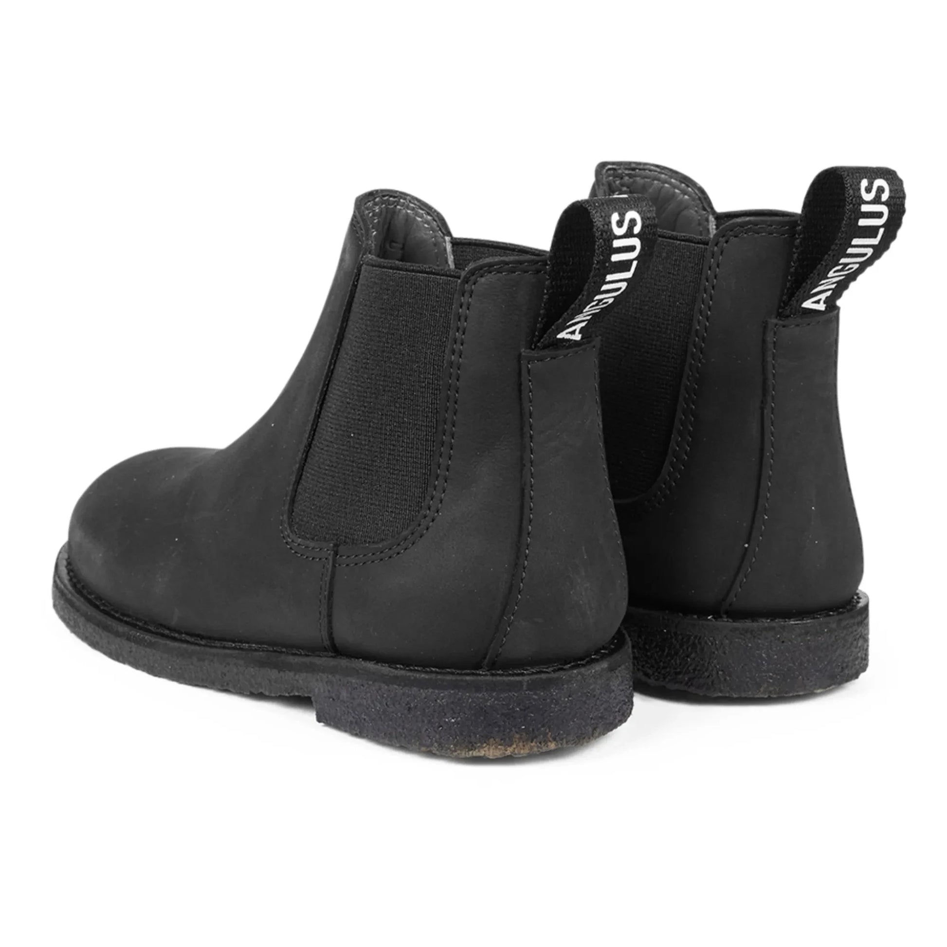 Angulus - Strap Chelsea Boots | Black