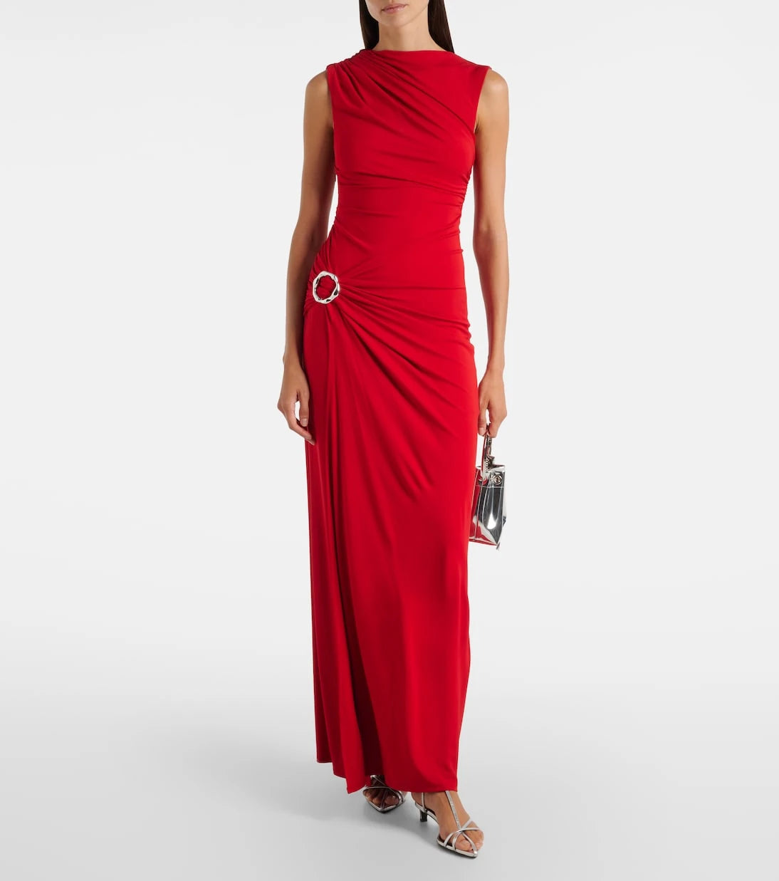 Simkhai - Blain gathered jersey gown