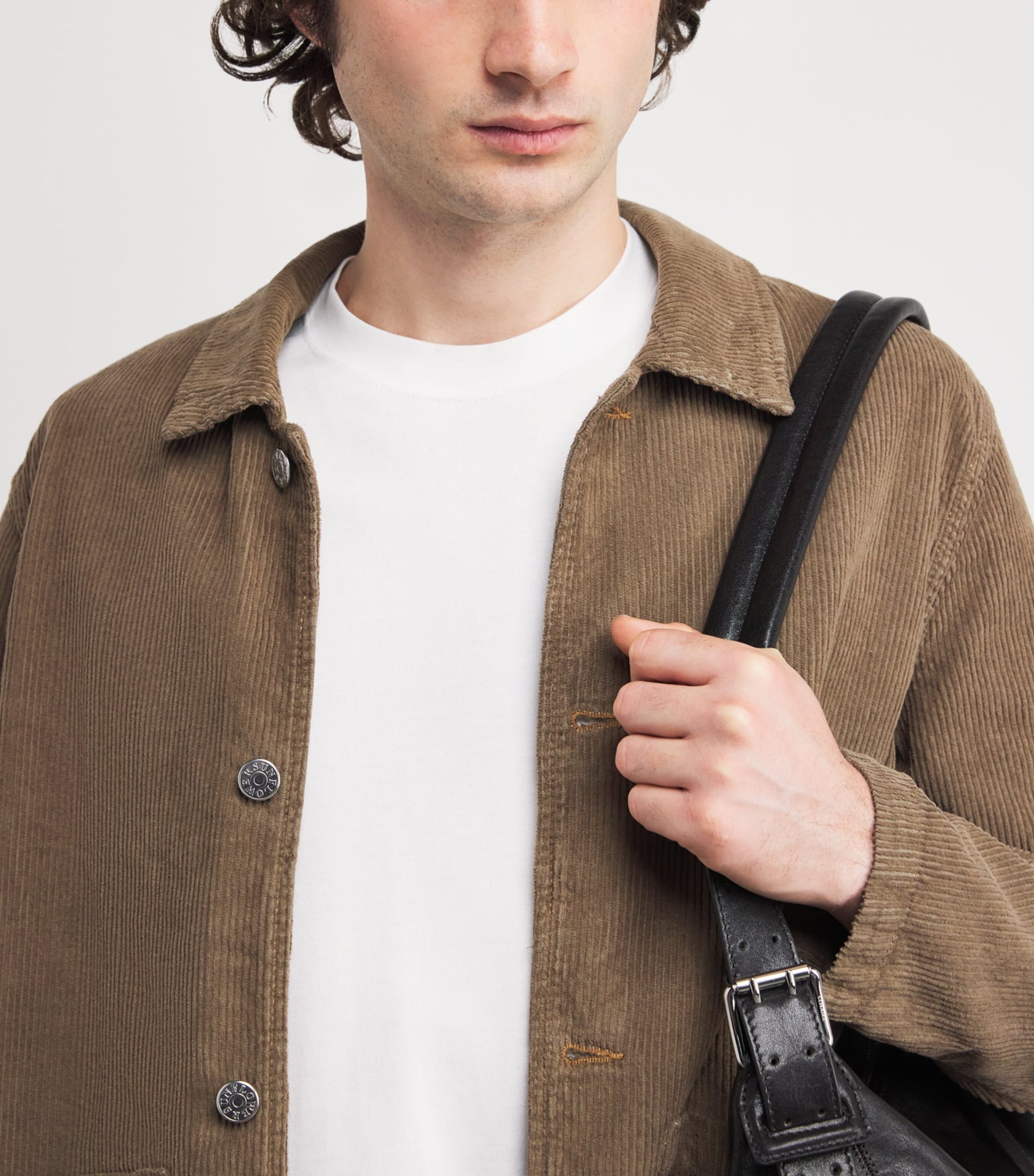 Sunflower Beige Cotton Corduroy Jacket