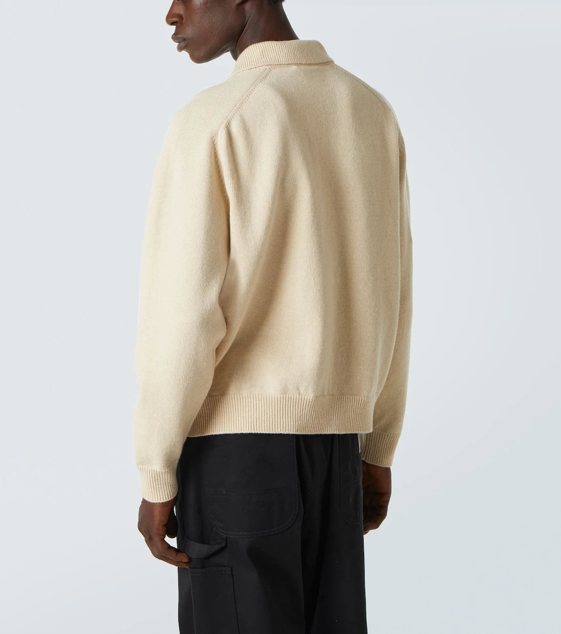 Bode - Manhattan appliqué wool polo sweater