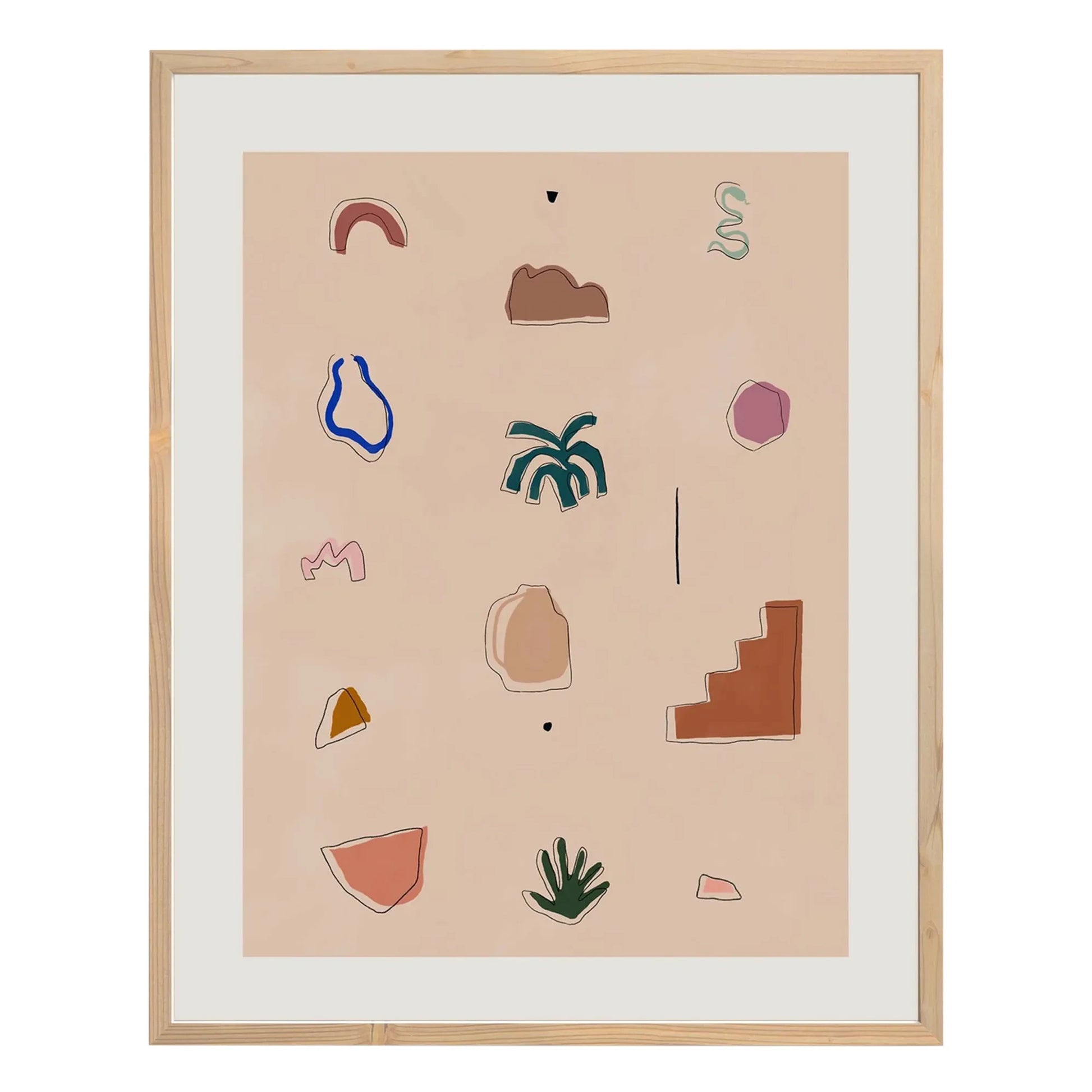Carla Llanos - Desert Vibes Poster