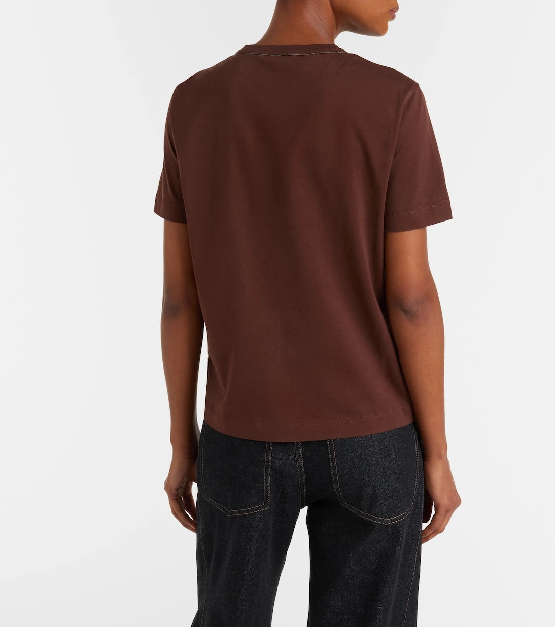Brunello Cucinelli - Monili cotton jersey T-shirt