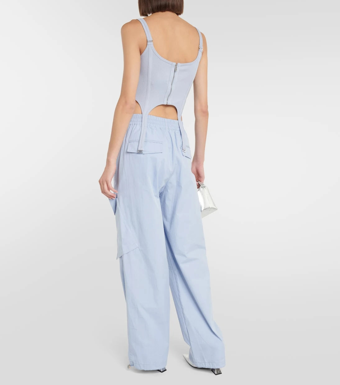 Dion Lee - Cotton jersey bustier